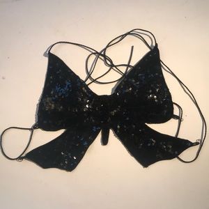 Butterfly Sequins top